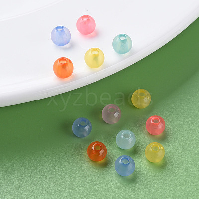 Transparent Acrylic Beads MACR-S370-I6mm-1