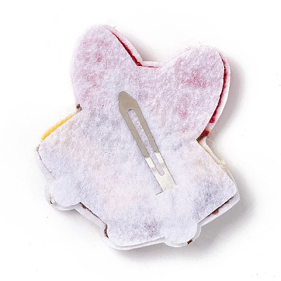 Christmas Bell Cloth Snap Hair Clips LS-PHAR-G003-15-1