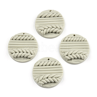 Handmade Polymer Clay Pendants CLAY-N010-092A-1