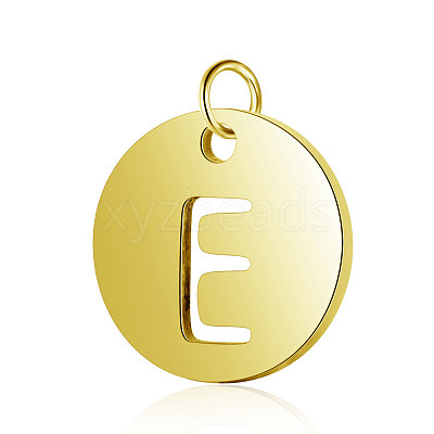 PVD Vacuum Plating 304 Stainless Steel Charms STAS-S105-T514G-E-1