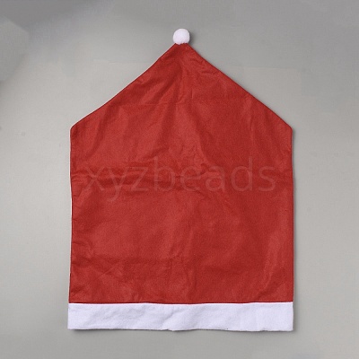 Christmas Theme Non-Woven Fabrics Dustproof Chair Cover AJEW-WH20008-20-1