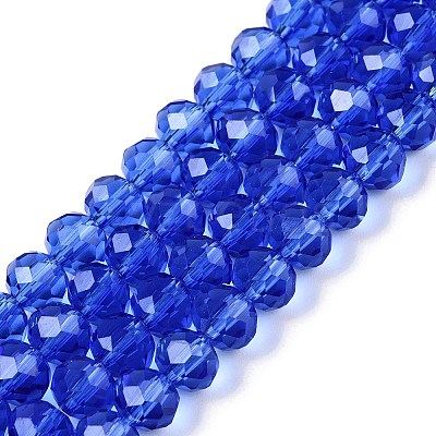 Glass Beads Strands EGLA-A044-T6mm-D31-1
