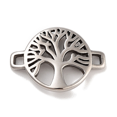 Tarnish Resistant 304 Stainless Steel Tree of Life Links STAS-L274-014P-1