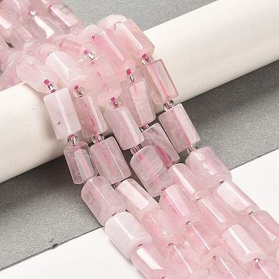 Natural Rose Quartz Beads Strands G-N327-06-17-1