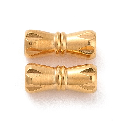 304 Stainless Steel Screw Clasps Ion Plating(IP) STAS-L135-04-1