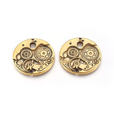 Tibetan Style Alloy Pendants X-PALLOY-A15823-AG-FF-1