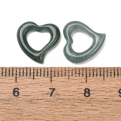 Natural Myanmar Jadeite Linking Rings G-Z155-01-1