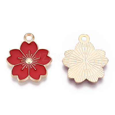 Alloy Enamel Pendants ENAM-S121-115A-1