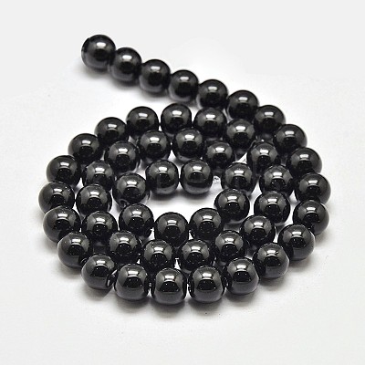 Imitate Austrian Crystal Glass Round Bead Strands X-GLAA-F030-6mm-02-1