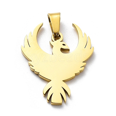 304 Stainless Steel Pendants STAS-D036-13G-1