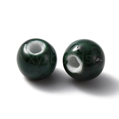 Handmade Porcelain Beads PORC-WH0015-01H-1