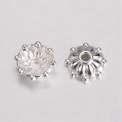Alloy Fancy Bead Caps PALLOY-D348-09S-1