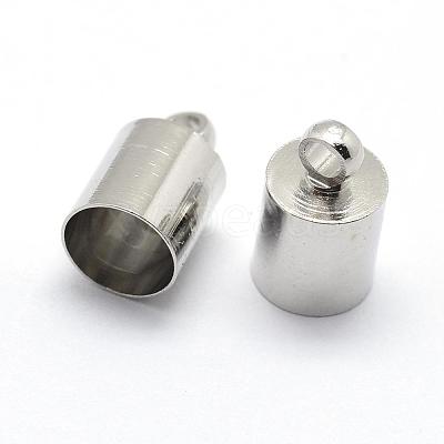 Brass Cord Ends KK-D219-11x7-P-1