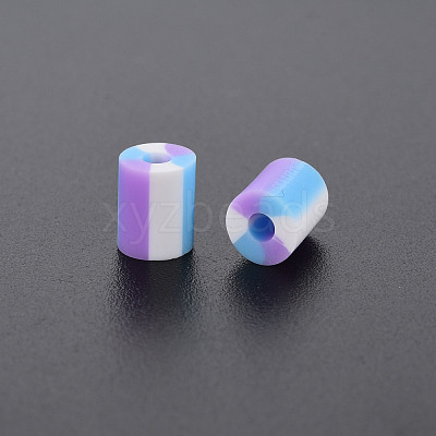 Fixed Mixed 3 Style Handmade Polymer Clay Beads CLAY-S096-012G-1