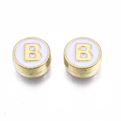 Alloy Enamel Beads ENAM-N052-006-01B-RS-1
