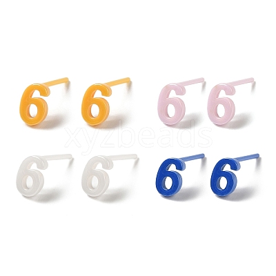 Hypoallergenic Bioceramics Zirconia Ceramic Stud Earrings EJEW-C065-03G-1