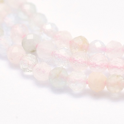 Natural Morganite Beads Strands G-O166-25-2mm-1