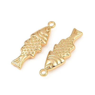 Ocean Theme Brass Pendants KK-F902-07J-G-1