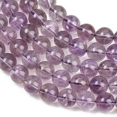 Natural Amethyst Beads Strands GG-CBA20C8-A02-10MM-1