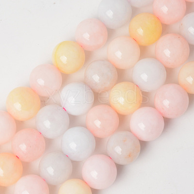 Natural Quartz Beads Strands X-G-T129-10-6mm-1