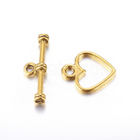 Tibetan Style Alloy Toggle Clasps X-GLF1178Y-NF-1