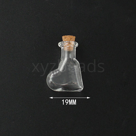 Mini High Borosilicate Glass Bottle Bead Containers BOTT-PW0001-261B-1