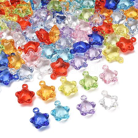 Transparent Acrylic Pendants AC-CBA53C6-03-1