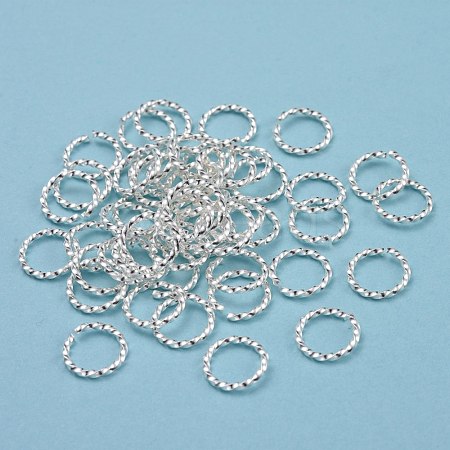 304 Stainless Steel Jump Rings STAS-F191-12S-C-1