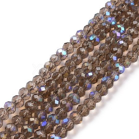 Electroplate Glass Beads Strands EGLA-A034-T8mm-L06-1