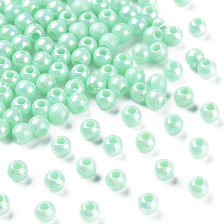 Opaque Acrylic Beads MACR-S371-11-I04-1