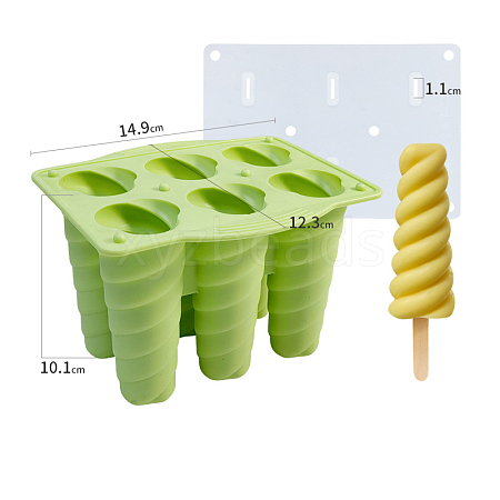 Silicone Ice-cream Stick Molds BAKE-PQ0001-079B-B-1