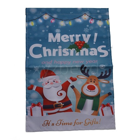 Garden Flag for Christmas AJEW-H108-B10-1