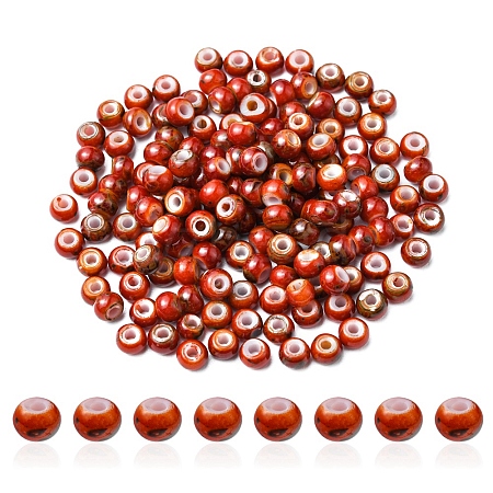 6/0 Opaque Glass Seed Beads SEED-YW0002-13A-1