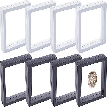 Polyethylene(PE) 3D Floating Frame Display Holder ODIS-NB0001-07-1