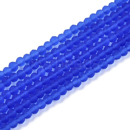 Transparent Glass Beads Strands EGLA-A044-T2mm-MD31-1