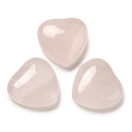 Natural Rose Quartz Cabochons G-F776-02A-09-1