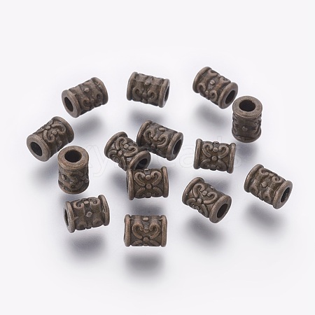 Tibetan Style Alloy Beads X-MLF11319Y-NF-1