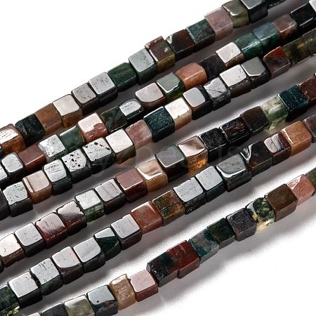 Natural Indian Agate Beads Strands G-F631-K12-1