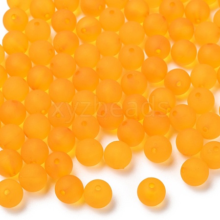 Round Transparent Acrylic Beads X-PL705-7-1