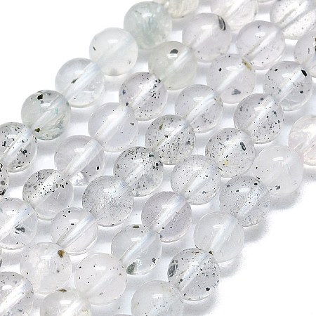 Natural Lepidolite Beads Strands G-G106-P01-03-1