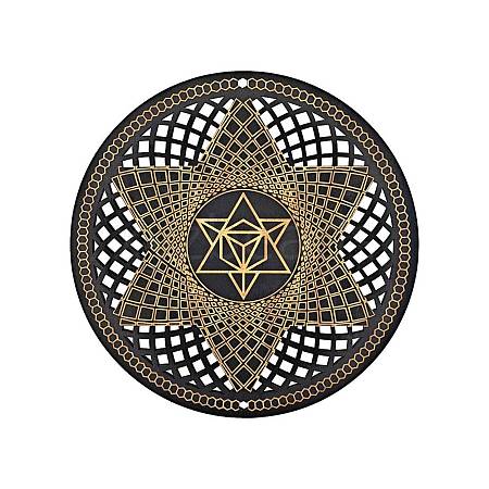 Wood Chakra Wall Art Decor PW-WGE861D-05-1