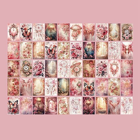 The Kingdom of Fantasy Retro Scrapbook Paper Pads Book DIY-C082-04B-1