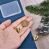 2Pcs Brass European Beads KK-DC0004-48-3