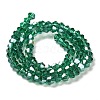 Transparent Electroplate Glass Beads Strands LS-EGLA-A039-T2mm-B10-2