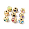 Brass Beads KK-A176-01G-M-1