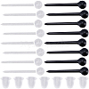 Eco-Friendly Plastic Stud Earring Findings KY-SC0002-23-1