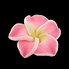 Handmade Polymer Clay 3D Flower Plumeria Beads CLAY-Q192-15mm-11-1