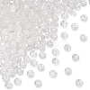 50g Transparent Spray Painted Acrylic Beads TACR-TA0001-21-3