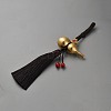 Feng Shui Gourd Brass Pendant Decorations HJEW-WH20002-01C-2