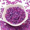 Two Tone Inside Colours Transparent Glass Seed Beads SEED-C004-05H-2